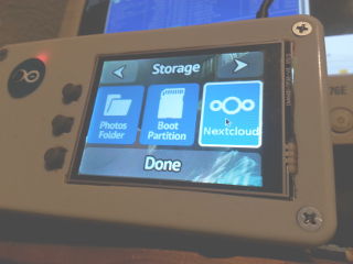 Raspi Fotos direkt in die Nextcloud